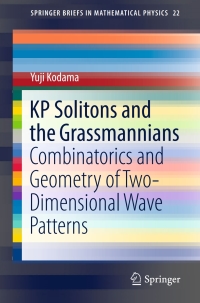 Omslagafbeelding: KP Solitons and the Grassmannians 9789811040931