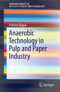 Omslagafbeelding: Anaerobic Technology in Pulp and Paper Industry 9789811041297