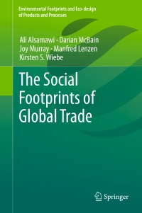 Omslagafbeelding: The Social Footprints of Global Trade 9789811041358