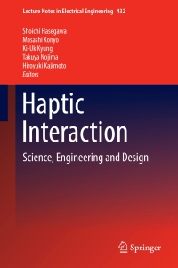 Cover image: Haptic Interaction 9789811041563
