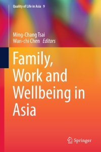 Imagen de portada: Family, Work and Wellbeing in Asia 9789811043123