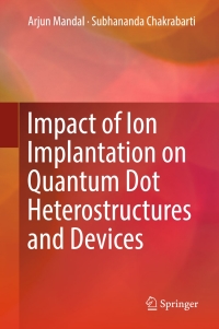 Imagen de portada: Impact of Ion Implantation on Quantum Dot Heterostructures and Devices 9789811043338