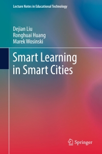 Cover image: Smart Learning in Smart Cities 9789811043420