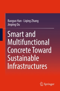 Titelbild: Smart and Multifunctional Concrete Toward Sustainable Infrastructures 9789811043482