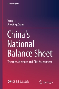 Titelbild: China's National Balance Sheet 9789811043840