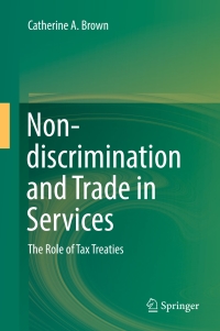 Imagen de portada: Non-discrimination and Trade in Services 9789811044052