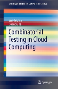 Titelbild: Combinatorial Testing in Cloud Computing 9789811044809