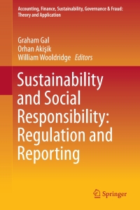 Titelbild: Sustainability and Social Responsibility: Regulation and Reporting 9789811045011