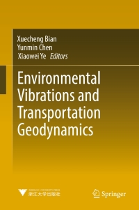 Titelbild: Environmental Vibrations and Transportation Geodynamics 9789811045073