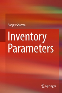 Cover image: Inventory Parameters 9789811045448