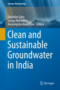 صورة الغلاف: Clean and Sustainable Groundwater in India 9789811045516