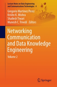 Cover image: Networking Communication and Data Knowledge Engineering 9789811045998