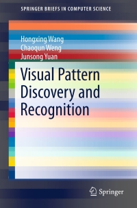 Titelbild: Visual Pattern Discovery and Recognition 9789811048395