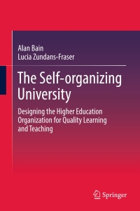 Titelbild: The Self-organizing University 9789811049163