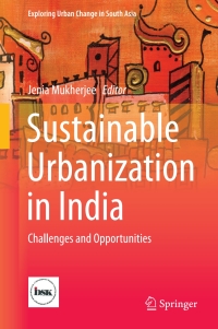 Cover image: Sustainable Urbanization in India 9789811049316