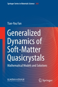 Cover image: Generalized Dynamics of Soft-Matter Quasicrystals 9789811049491