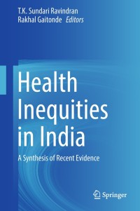 Titelbild: Health Inequities in India 9789811050886
