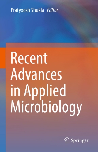 Cover image: Recent advances in Applied Microbiology 9789811052743