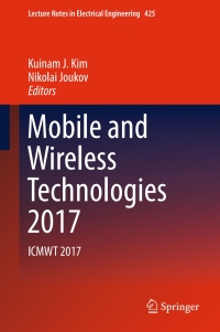 Imagen de portada: Mobile and Wireless Technologies 2017 9789811052804