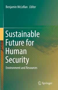 Imagen de portada: Sustainable Future for Human Security 9789811054297