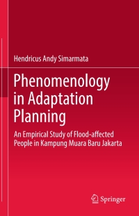 Imagen de portada: Phenomenology in Adaptation Planning 9789811054952