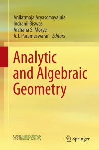 Imagen de portada: Analytic and Algebraic Geometry 9789811056482
