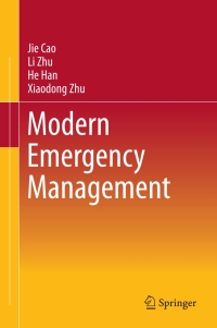 Cover image: Modern Emergency Management 9789811057199