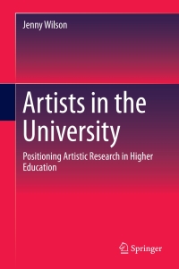 Cover image: Artists in the University 9789811057731