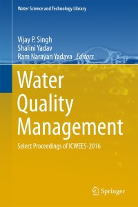 صورة الغلاف: Water Quality Management 9789811057946