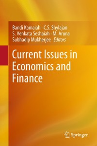 Cover image: Current Issues in Economics and Finance 9789811058097