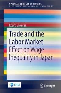 Titelbild: Trade and the Labor Market 9789811059926