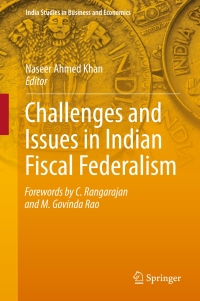 Titelbild: Challenges and Issues in Indian Fiscal Federalism 9789811062162