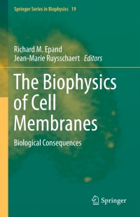Cover image: The Biophysics of Cell Membranes 9789811062438
