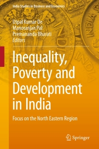 Imagen de portada: Inequality, Poverty and Development in India 9789811062735