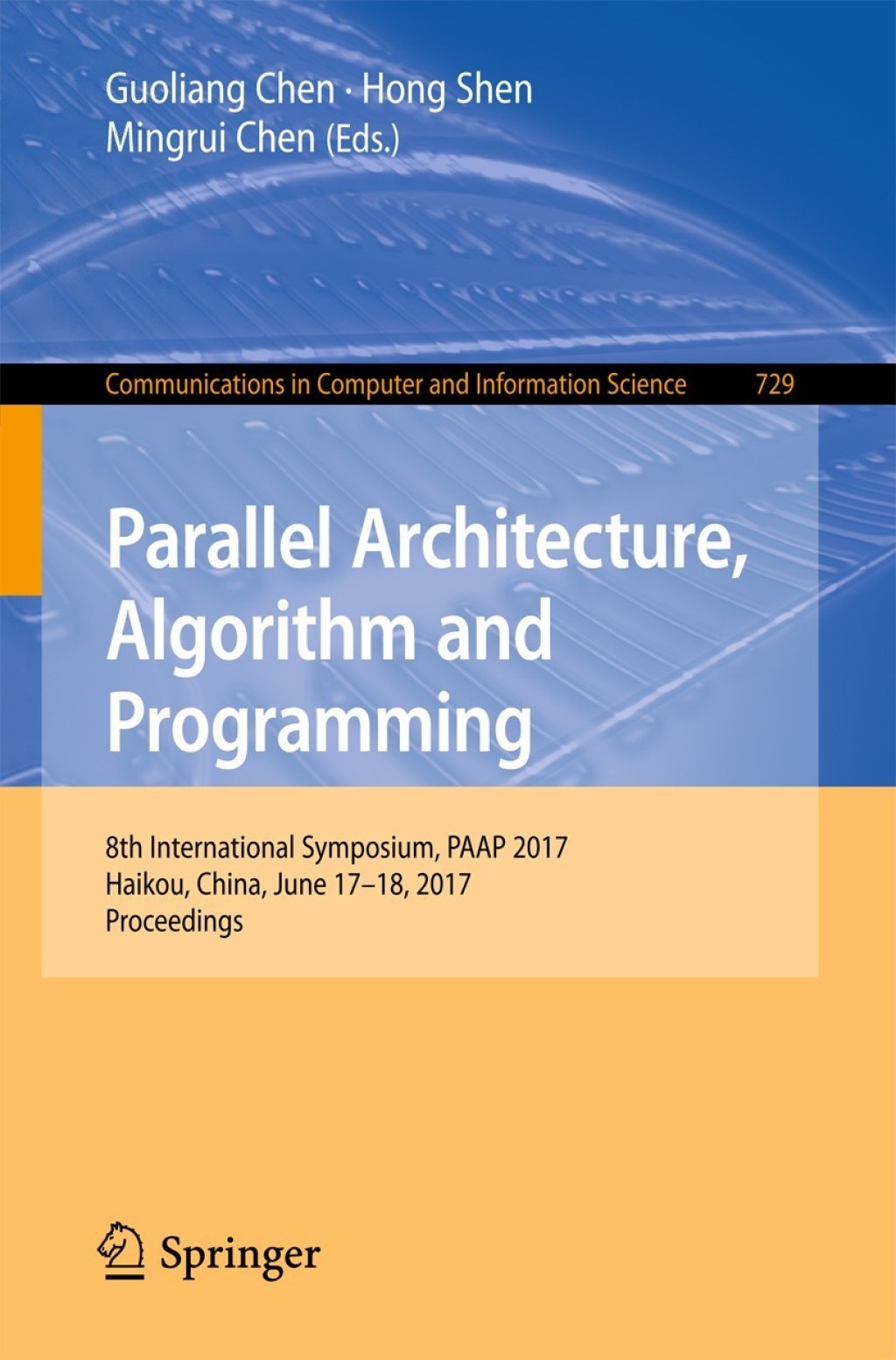 Parallel Architecture  Algorithm and Programming (eBook Rental)