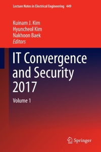 Imagen de portada: IT Convergence and Security 2017 9789811064500