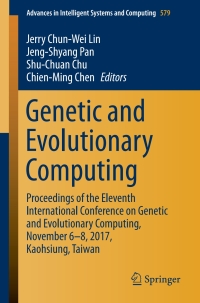 Titelbild: Genetic and Evolutionary Computing 9789811064869