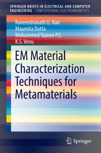 Imagen de portada: EM Material Characterization Techniques for Metamaterials 9789811065163