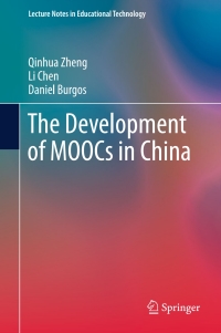 Imagen de portada: The Development of MOOCs in China 9789811065859