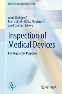 Immagine di copertina: Inspection of Medical Devices 9789811066498
