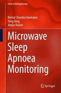 Cover image: Microwave Sleep Apnoea Monitoring 9789811069000