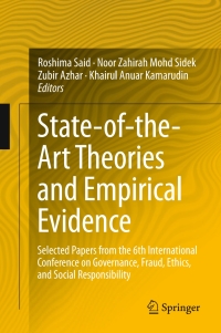 Cover image: State-of-the-Art Theories and Empirical Evidence 9789811069246
