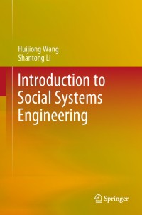 Imagen de portada: Introduction to Social Systems Engineering 9789811070396