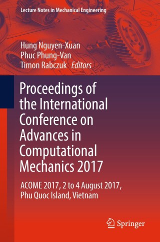 Immagine di copertina: Proceedings of the International Conference on Advances in Computational Mechanics 2017 9789811071485