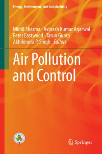 Imagen de portada: Air Pollution and Control 9789811071843