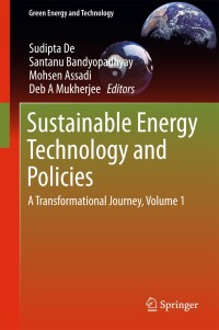Cover image: Sustainable Energy Technology and Policies 9789811071874