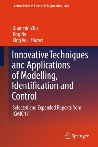 Imagen de portada: Innovative Techniques and Applications of Modelling, Identification and Control 9789811072116