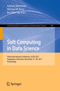 表紙画像: Soft Computing in Data Science 9789811072413