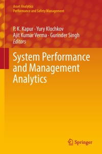 表紙画像: System Performance and Management Analytics 9789811073229