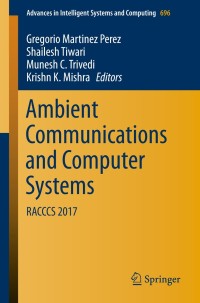 Omslagafbeelding: Ambient Communications and Computer Systems 9789811073854